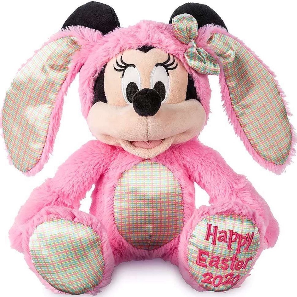 Disney Parks 2020 Easter Minnie Mouse Bunny Plush